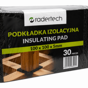 PAKIET 30 SZTUK PODKŁADKA 750 IZOLACYJNA 0,1x0,1M-5MM