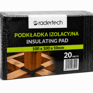 PAKIET 20 SZTUK PODKŁADKA 750 IZOLACYJNA 0,1x0,1M-10MM