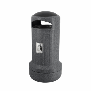 Plastikowy kosz uliczny 70l TWIST